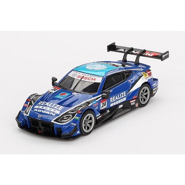 【新品】【お取り寄せ】[MDL] MINI-GT 1/64 Nissan Z GT500 SUPER GTシリーズ 2023 #24 REALIZE CORPORTATION ADVAN Z KONDO RACING(左ハンドル) 完成品 ミニカー(MGT00850-BL) TSM(トゥルースケールミニチュアズ)(20250331)