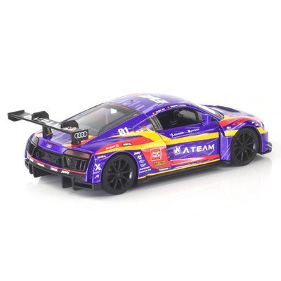 【新品】【お取り寄せ】[MDL] (再々販) 1/32 Audi(アウディ) R8 LMS エヴァ RT 初号機覚醒 EVANGELION RACING(エヴァンゲリオンレーシング) 完成品 ミニカー 童友社/RMZ Hobby(20250731)