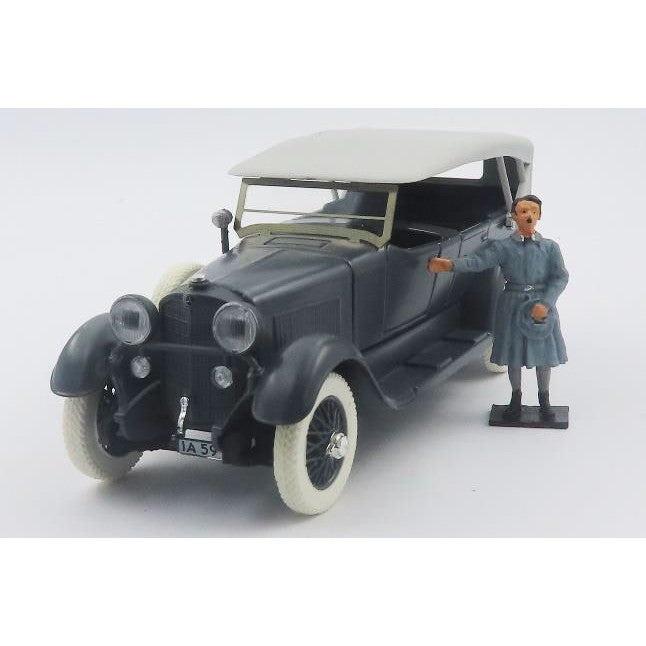 【新品即納】[MDL] (再販) 1/43 メルセデス ベンツ 11/40 ヒトラー釈放後 ランツベルク刑務所 1924 フィギュア付 完成品 ミニカー(RIO4346/2P) RIO(リオ) (20241031)