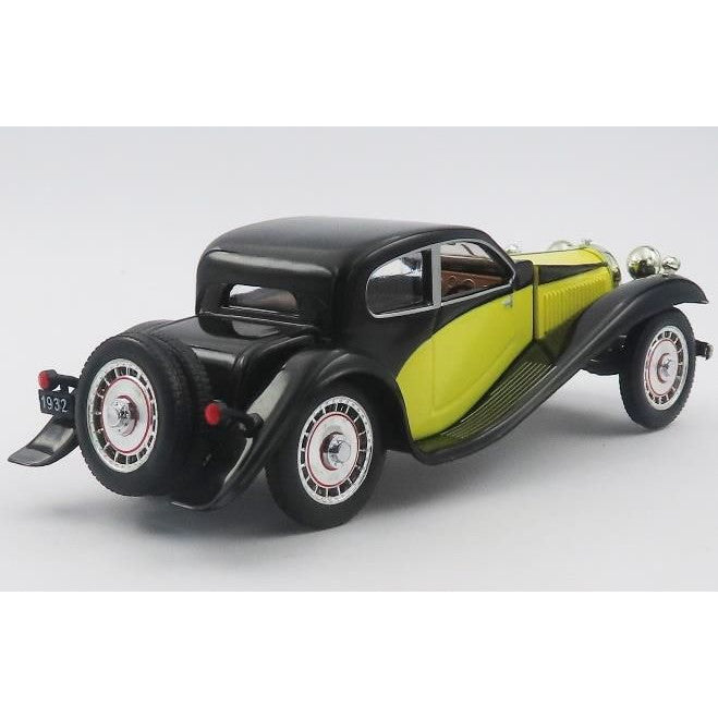 【新品即納】[MDL] 1/43 ブガッティ タイプ 50 T 1933 ブラック-イエロー 完成品 ミニカー(RIO4262/2) RIO(リオ) (20241018)