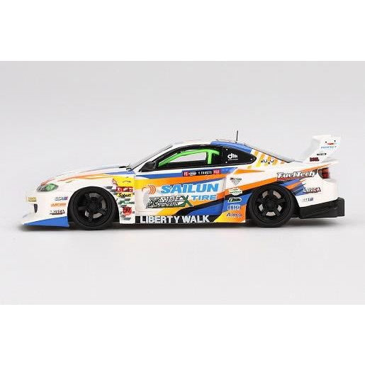 【新品即納】[MDL] 1/43 Nissan シルビア(S15) LB-Super Silhouette #555 2023 Formula Drift Japan 完成品 ミニカー(TSMV0023) TSM(トゥルースケールミニチュアズ)(20241231)