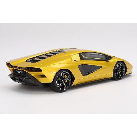 【新品即納】[MDL] 1/18 ランボルギーニ カウンタック LPI 800-4 New Giallo Orion イエロー 完成品 ミニカー(TS0555) TOP SPEED(トップスピード)(20241231)