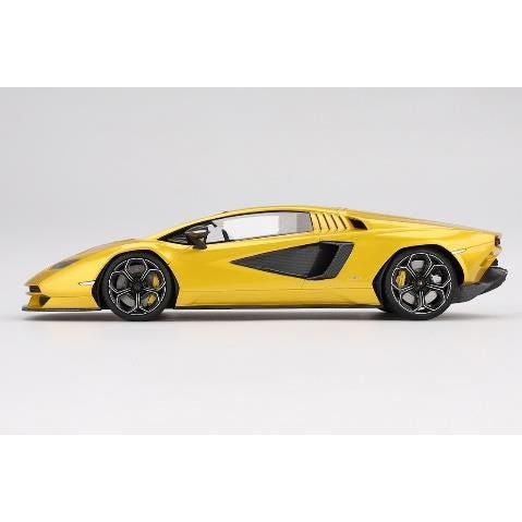 【新品即納】[MDL] 1/18 ランボルギーニ カウンタック LPI 800-4 New Giallo Orion イエロー 完成品 ミニカー(TS0555) TOP SPEED(トップスピード)(20241231)