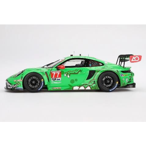 【新品即納】[MDL] 1/18 ポルシェ 911 GT3 R IMSA デイトナ24時間 GTD 2位入賞車 2023 #77 AO Racing 完成品 ミニカー(TS0582) TOP SPEED(トップスピード)(20241231)