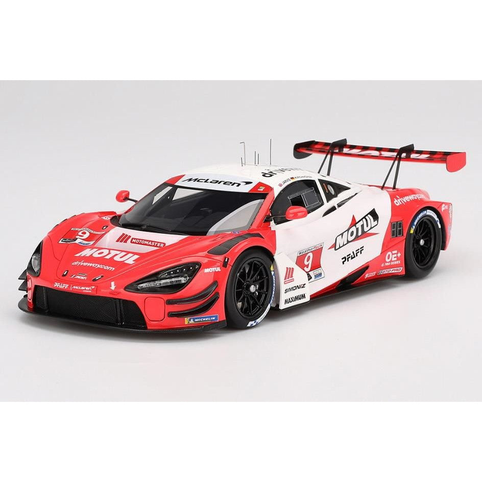 【新品即納】[MDL] 1/18 マクラーレン 720S GT3 EVOIMSA Motul Course de Monterey 2024 #9 Pfaff Motorsport 完成品 ミニカー(TS0583) TOP SPEED(トップスピード)(20241231)
