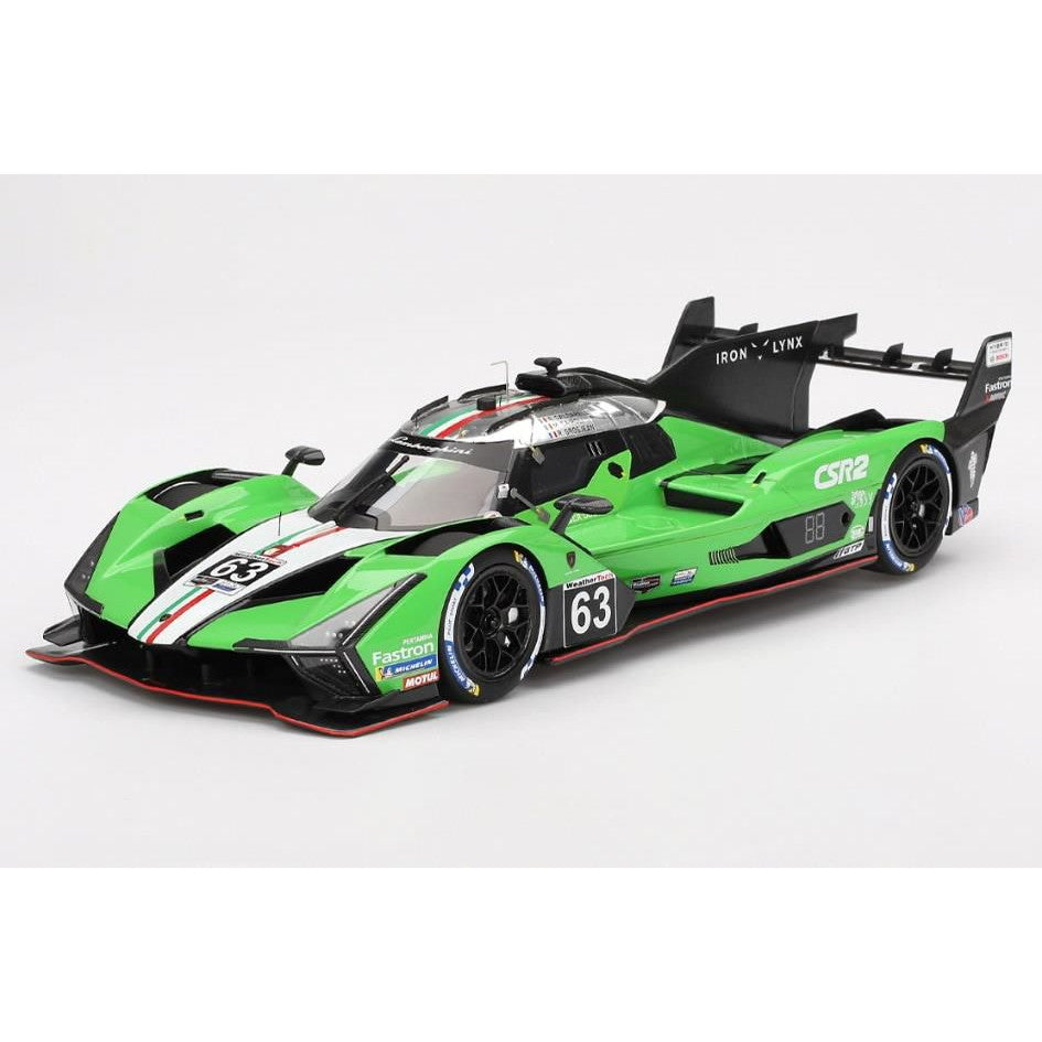 【新品即納】[MDL] 1/18 ランボルギーニ SC63 IMSA セブリング12時間 2024 #63 Iron Lynx 完成品 ミニカー(TS0584) TOP SPEED(トップスピード)(20241231)