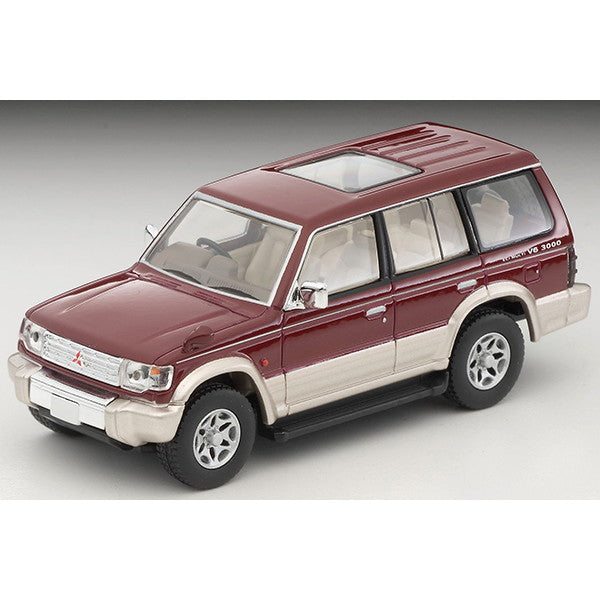 【新品】【お取り寄せ】[MDL] トミカリミテッドヴィンテージ NEO 1/64 LV-N206b 三菱 パジェロ ミッドルーフワイド VR(赤/ベージュ) 96年式 完成品 ミニカー(329473) TOMYTEC(トミーテック)(20250208)