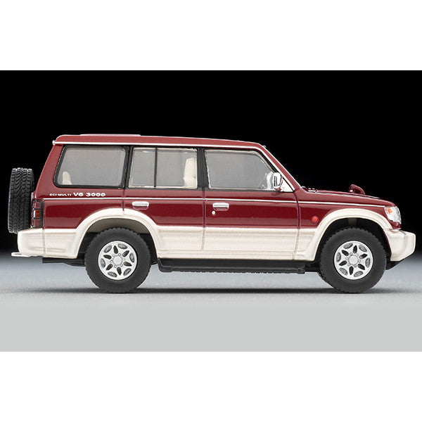 【新品即納】[MDL] トミカリミテッドヴィンテージ NEO 1/64 LV-N206b 三菱 パジェロ ミッドルーフワイド VR(赤/ベージュ) 96年式 完成品 ミニカー(329473) TOMYTEC(トミーテック)(20250208)
