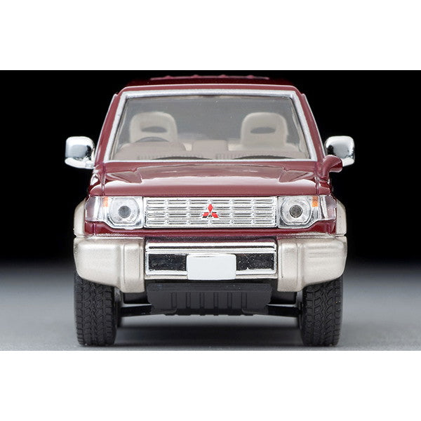 【新品即納】[MDL] トミカリミテッドヴィンテージ NEO 1/64 LV-N206b 三菱 パジェロ ミッドルーフワイド VR(赤/ベージュ) 96年式 完成品 ミニカー(329473) TOMYTEC(トミーテック)(20250208)