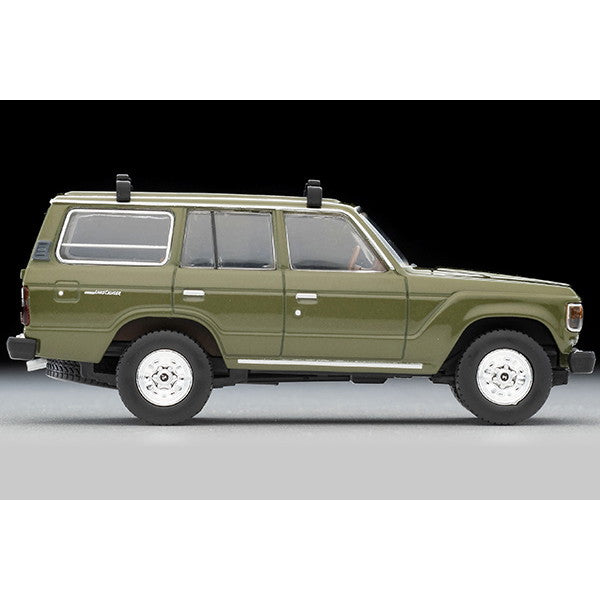 【新品即納】[MDL] トミカリミテッドヴィンテージ NEO 1/64 LV-N279e トヨタ ランドクルーザー60(オリーブ) カヌー、フィギュア付 完成品 ミニカー(330882) TOMYTEC(トミーテック)(20250308)