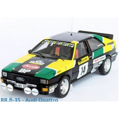 【新品即納】[MDL] 1/43 アウディ クアトロ 1981年1000湖ラリー 13位 #14 Michele Mouton/Fabrizia Pons 完成品 ミニカー(RRfi35) Trofeu(トロフュー) (20241031)