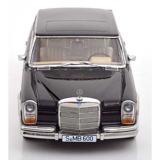 【新品即納】[MDL] (再販)1/18 Mercedes(メルセデス) 600 SWB W100 1963 ブラック 完成品 ミニカー(KKDC180601) KK scale(ケーケースケール)(20250122)