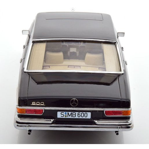 【新品即納】[MDL] (再販)1/18 Mercedes(メルセデス) 600 SWB W100 1963 ブラック 完成品 ミニカー(KKDC180601) KK scale(ケーケースケール)(20250122)