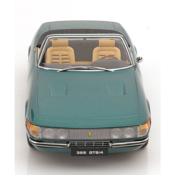 【予約安心出荷】[MDL] 1/18 フェラーリ 365 GTS デイトナ カブリオ 1stシリーズ 1969 グリーンメタリック 完成品 ミニカー(KKDC180613) KK scale(ケーケースケール) (2025年3月)