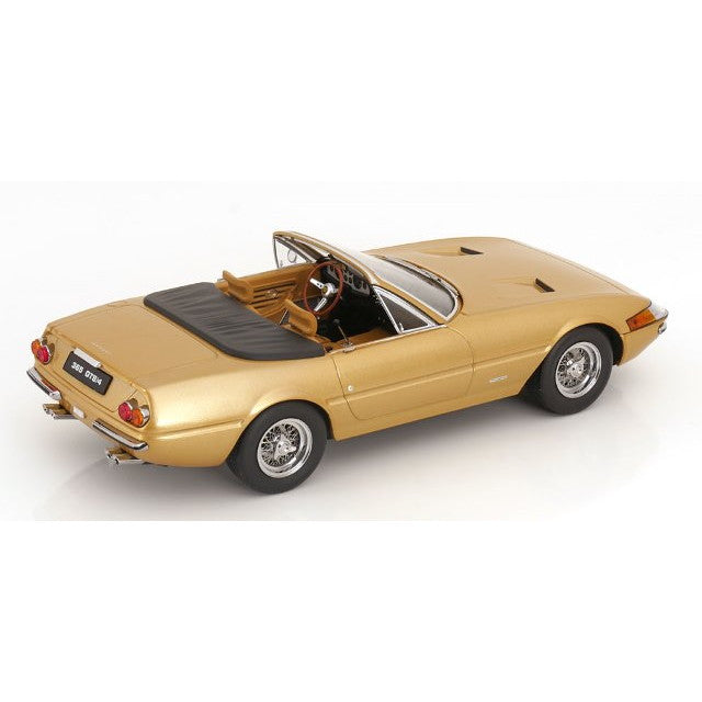 【予約安心出荷】[MDL] 1/18 フェラーリ 365 GTS デイトナ カブリオ 1stシリーズ 1969 ゴールドメタリック 完成品 ミニカー(KKDC180614) KK scale(ケーケースケール) (2025年3月)