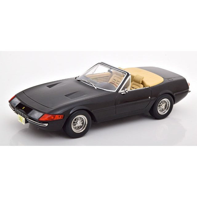 【予約安心出荷】[MDL] (再販) 1/18 フェラーリ 365 GTS デイトナ カブリオ 1stシリーズ 1969 USバージョン ブラック 完成品 ミニカー(KKDC180612) KK scale(ケーケースケール) (2025年3月)