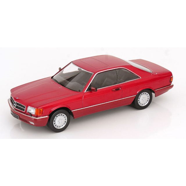 【予約安心出荷】[MDL] 1/18 Mercedes(メルセデス) 500 SEC C126 1985 レッドメタリック 完成品 ミニカー(KKDC180336) KK scale(ケーケースケール) (2025年3月)