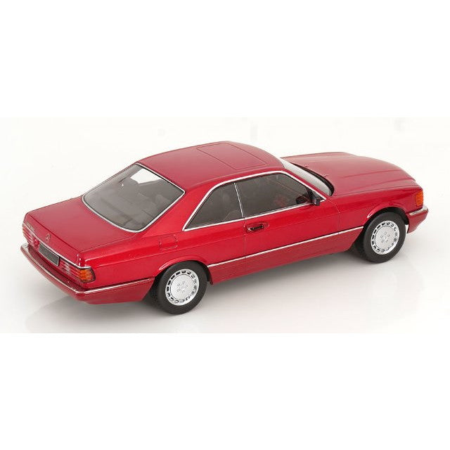 【予約安心出荷】[MDL] 1/18 Mercedes(メルセデス) 500 SEC C126 1985 レッドメタリック 完成品 ミニカー(KKDC180336) KK scale(ケーケースケール) (2025年3月)