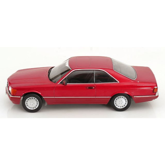 【予約安心出荷】[MDL] 1/18 Mercedes(メルセデス) 500 SEC C126 1985 レッドメタリック 完成品 ミニカー(KKDC180336) KK scale(ケーケースケール) (2025年3月)