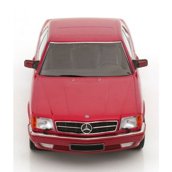 【予約安心出荷】[MDL] 1/18 Mercedes(メルセデス) 500 SEC C126 1985 レッドメタリック 完成品 ミニカー(KKDC180336) KK scale(ケーケースケール) (2025年3月)