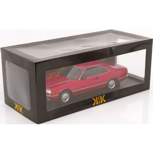 【予約安心出荷】[MDL] 1/18 Mercedes(メルセデス) 500 SEC C126 1985 レッドメタリック 完成品 ミニカー(KKDC180336) KK scale(ケーケースケール) (2025年3月)