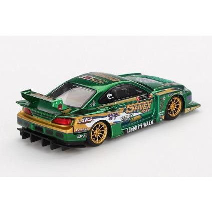 【予約安心出荷】[MDL] MINI-GT 1/64 Nissan LB-Super Silhouette シルビア S15 2024 LBWK Fausto Racing(右ハンドル) 完成品 ミニカー(MGT00858-R) TSM(トゥルースケールミニチュアズ) (2025年3月)