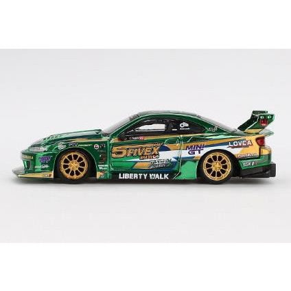 【予約安心出荷】[MDL] MINI-GT 1/64 Nissan LB-Super Silhouette シルビア S15 2024 LBWK Fausto Racing(右ハンドル) 完成品 ミニカー(MGT00858-R) TSM(トゥルースケールミニチュアズ) (2025年3月)