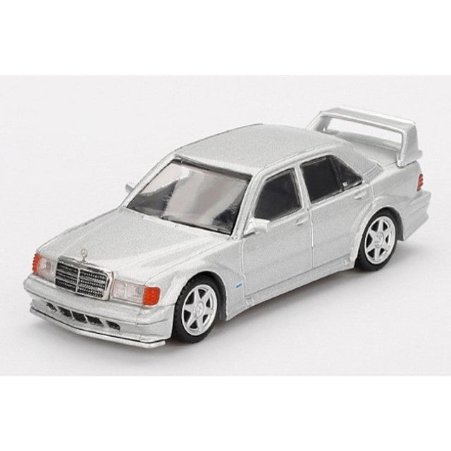 【予約安心出荷】[MDL] MINI-GT 1/64 メルセデス ベンツ 190E 2.5-16 エボリューション II アストラルシルバー(左ハンドル) 完成品 ミニカー(MGT00852-L) TSM(トゥルースケールミニチュアズ) (2025年1月)