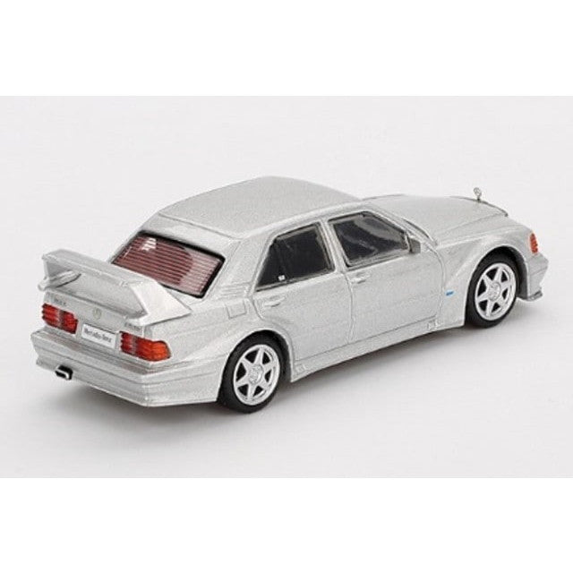 【予約安心出荷】[MDL] MINI-GT 1/64 メルセデス ベンツ 190E 2.5-16 エボリューション II アストラルシルバー(左ハンドル) 完成品 ミニカー(MGT00852-L) TSM(トゥルースケールミニチュアズ) (2025年1月)