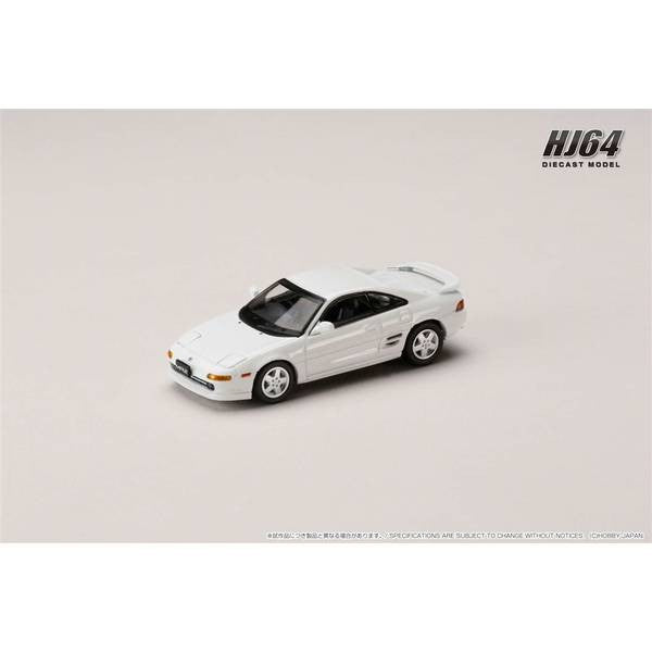 【新品即納】[MDL] 1/64 トヨタ MR2(SW20) GT-S(1993) スーパーホワイトII 完成品 ミニカー(HJ643045W) ホビージャパン(20250131)