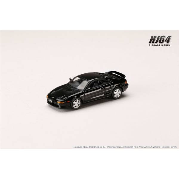【新品即納】[MDL] 1/64 トヨタ MR2(SW20) GT-S(1993) ブラック 完成品 ミニカー(HJ643045BK) ホビージャパン(20250131)
