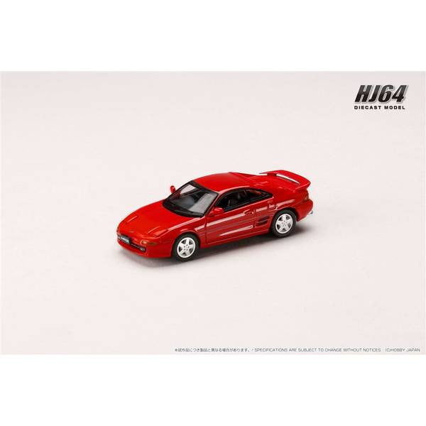 【新品即納】[MDL] 1/64 トヨタ MR2(SW20) GT-S(1993) スーパーレッドII 完成品 ミニカー(HJ643045R) ホビージャパン(20250131)
