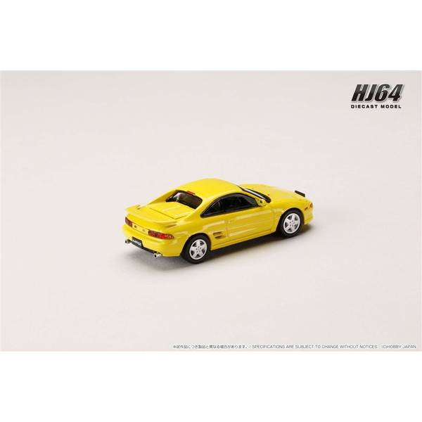 【新品即納】[MDL] 1/64 トヨタ MR2(SW20) GT-S(1993) スーパーブライトイエロー 完成品 ミニカー(HJ643045Y) ホビージャパン(20250131)