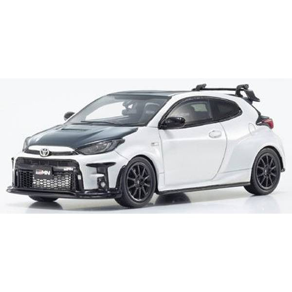 【新品即納】[MDL] 1/43 トヨタ GRMN ヤリス サーキットパッケージ(ホワイト) 完成品 ミニカー(KSR43127W) 京商(20241031)