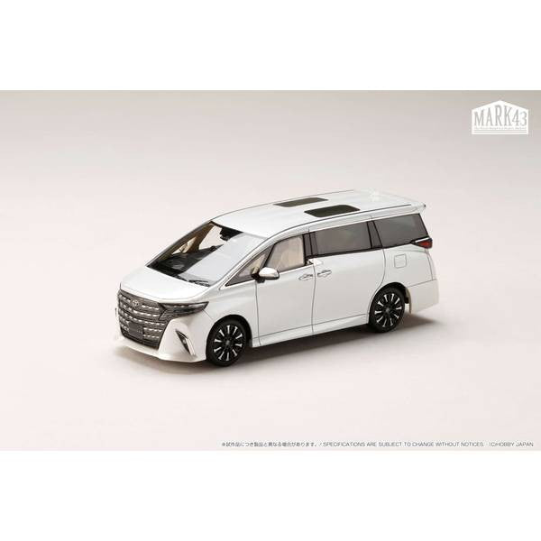 【新品即納】[MDL] 1/43 トヨタ ALPHARD(アルファード) EXECUTIVE LOUNGE プラチナホワイトパールマイカ 完成品 ミニカー(PM43156AW) MARK43(20250228)