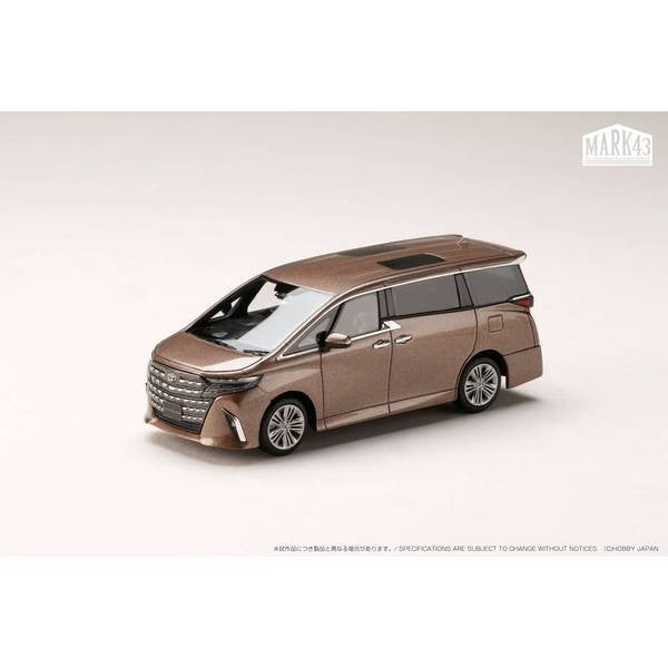 【新品】【お取り寄せ】[MDL] 1/43 トヨタ ALPHARD(アルファード) Z プレシャスレオブロンド 完成品 ミニカー(PM43156BG) MARK43(20250228)