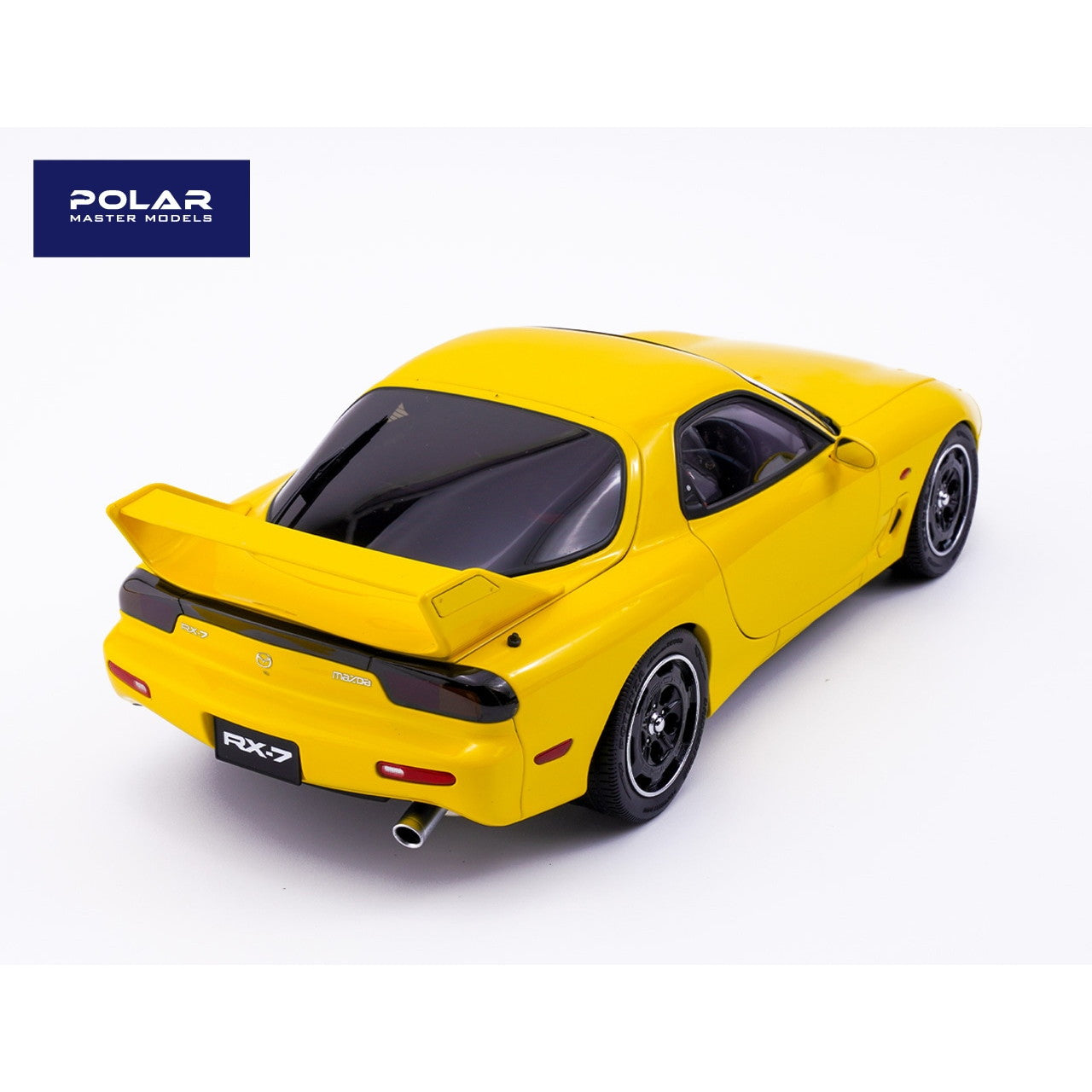 【新品即納】[MDL] 1/18 Mazda RX7 Speed Yellow 完成品 ミニカー(PLM22-002-1) POLER MASTER MODELS(ポーラーマスターモデルズ)(20241130)