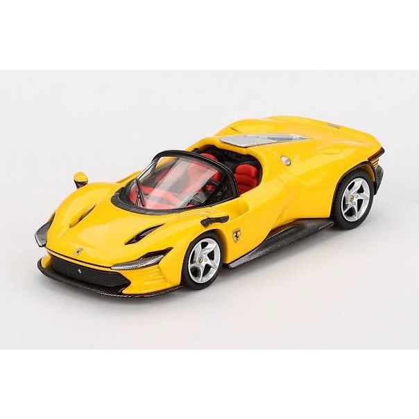 【新品】【お取り寄せ】[MDL] 1/64 フェラーリ デイトナ SP3 Giallo Modena(イエロー) 完成品 ミニカー(BBRFER64018) BBR(20250221)
