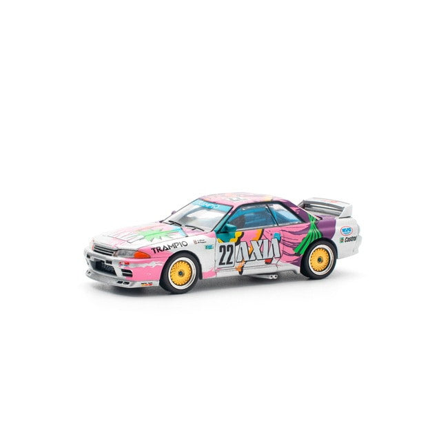 【予約安心出荷】[MDL] 1/64 NISSAN SKYLINE GT-R R32 #22 AXIA GROUP A 完成品 ミニカー(PR640103) POP RACE(ポップレース) (2025年3月)