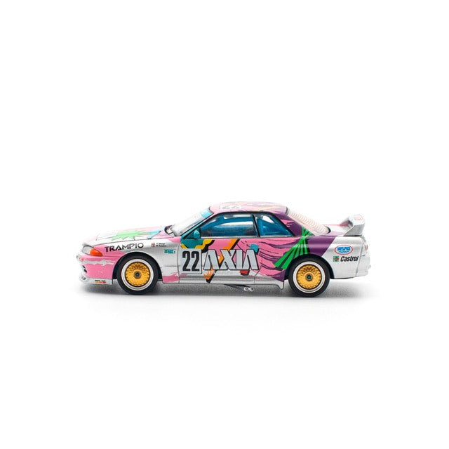 【予約安心出荷】[MDL] 1/64 NISSAN SKYLINE GT-R R32 #22 AXIA GROUP A 完成品 ミニカー(PR640103) POP RACE(ポップレース) (2025年3月)