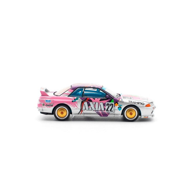 【予約安心出荷】[MDL] 1/64 NISSAN SKYLINE GT-R R32 #22 AXIA GROUP A 完成品 ミニカー(PR640103) POP RACE(ポップレース) (2025年3月)