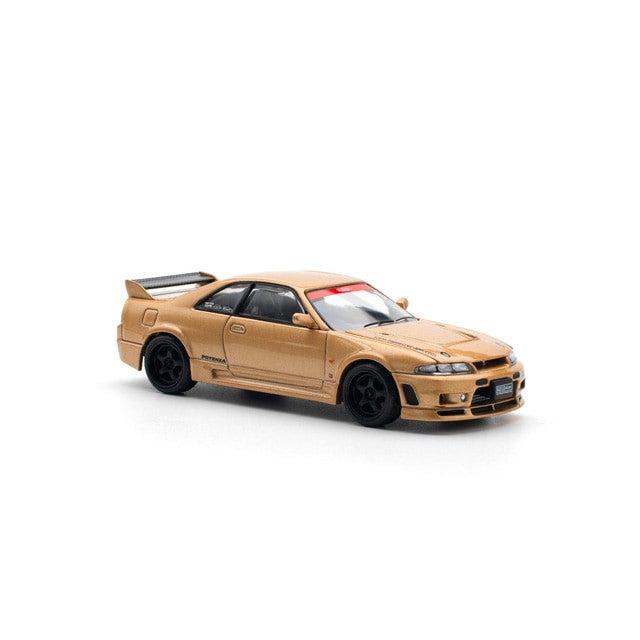 【予約安心出荷】[MDL] 1/64 TOP SECRET GT-R R33 - GOLD 完成品 ミニカー(PR640150) POP RACE(ポップレース) (2025年3月)