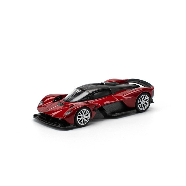 【予約安心出荷】[MDL] 1/64 ASTON MARTIN VALKYRIE - SUPERNOVA RED 完成品 ミニカー(PR640152) POP RACE(ポップレース) (2025年3月)