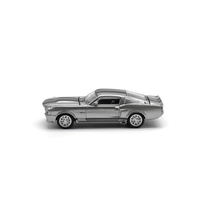 【予約安心出荷】[MDL] 1/64 1967 SHELBY MUSTANG GT500 - GREY/BLACK 完成品 ミニカー(PR640195) POP RACE(ポップレース) (2025年3月)