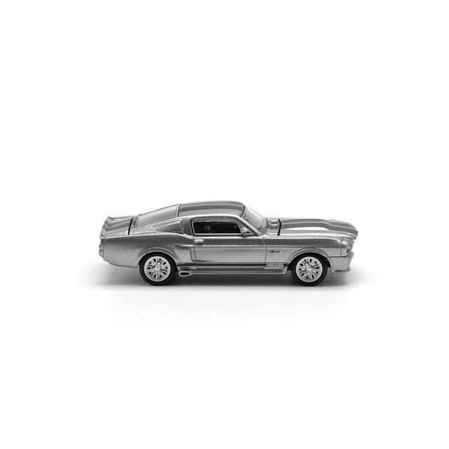 【予約安心出荷】[MDL] 1/64 1967 SHELBY MUSTANG GT500 - GREY/BLACK 完成品 ミニカー(PR640195) POP RACE(ポップレース) (2025年3月)