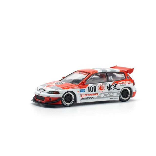 【予約安心出荷】[MDL] 1/64 PANDEM CIVIC EG6 v1.5 IDEMITSU MOTION INFINITE 完成品 ミニカー(PR640212) POP RACE(ポップレース) (2025年3月)