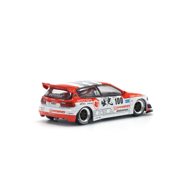 【予約安心出荷】[MDL] 1/64 PANDEM CIVIC EG6 v1.5 IDEMITSU MOTION INFINITE 完成品 ミニカー(PR640212) POP RACE(ポップレース) (2025年3月)