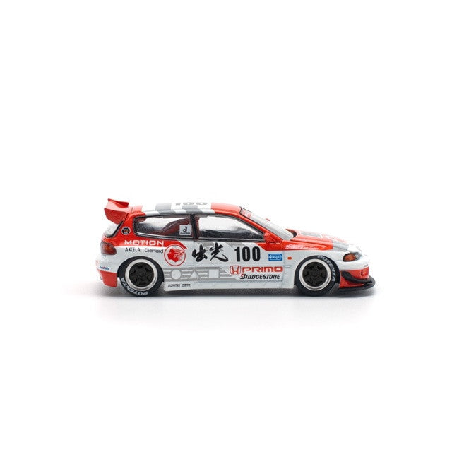 【予約安心出荷】[MDL] 1/64 PANDEM CIVIC EG6 v1.5 IDEMITSU MOTION INFINITE 完成品 ミニカー(PR640212) POP RACE(ポップレース) (2025年3月)