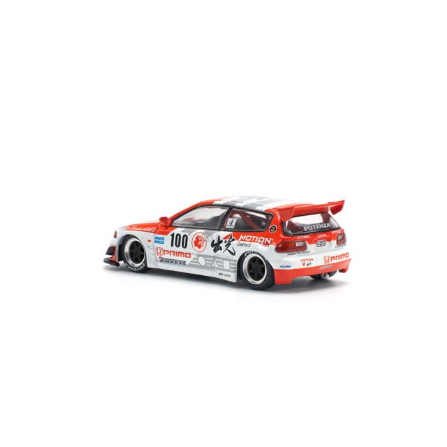 【予約安心出荷】[MDL] 1/64 PANDEM CIVIC EG6 v1.5 IDEMITSU MOTION INFINITE 完成品 ミニカー(PR640212) POP RACE(ポップレース) (2025年3月)