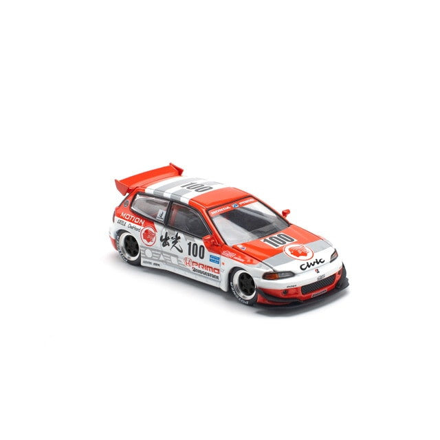 【予約安心出荷】[MDL] 1/64 PANDEM CIVIC EG6 v1.5 IDEMITSU MOTION INFINITE 完成品 ミニカー(PR640212) POP RACE(ポップレース) (2025年3月)